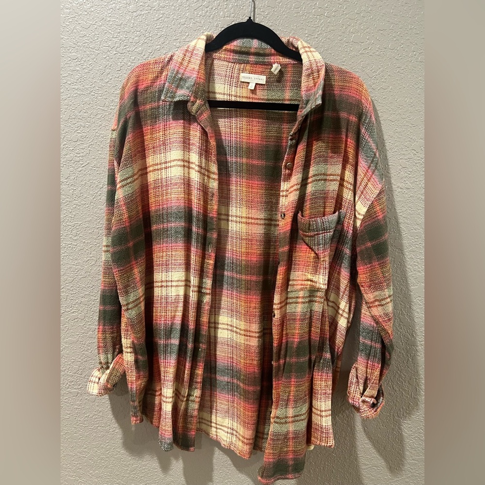 Gilded Intent Multicolor Plaid Button-Down Shirt